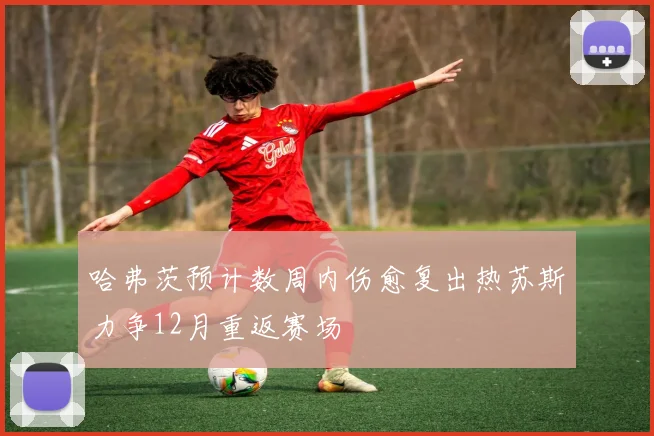 哈弗茨预计数周内伤愈复出热苏斯力争12月重返赛场